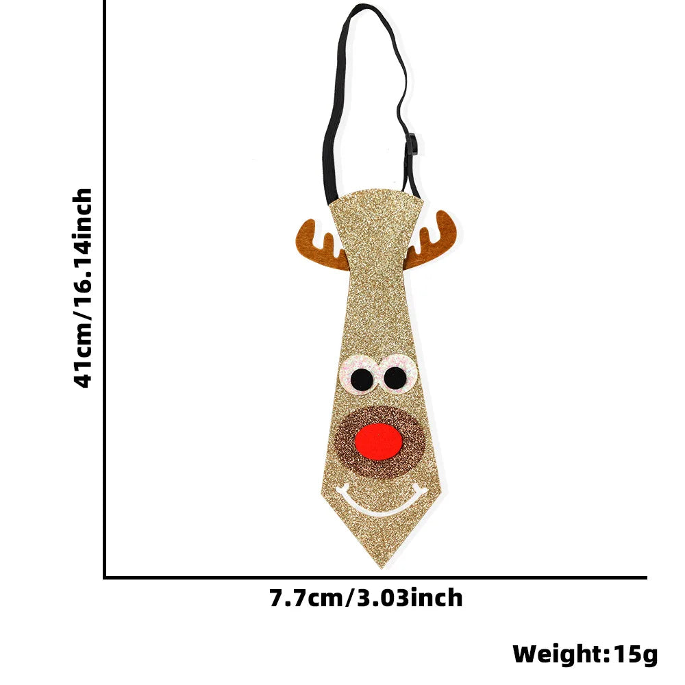 12pcs Kids Christmas Neckties – Santa & Snowman Holiday Ties Kids Holiday Neckties Babs 20
