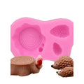 Squirrel Tree Stump Silicone Mold – Cake & Chocolate Decor Silicone Baking Mold Babs 1pc