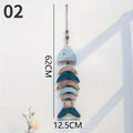Mediterranean Wooden Fish Wall Hanging – Nautical Home Decor Wall Hanging Ornament Babs 02