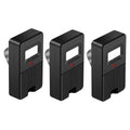 310MHz Garage Door Remote 8 DIP Switch 3-Pack – 164FT Range Garage Door Remote Babs Black