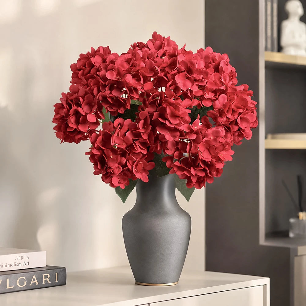 46cm Artificial Silk Hydrangea Flower – Wedding & Home Decor Artificial Silk Flower Babs