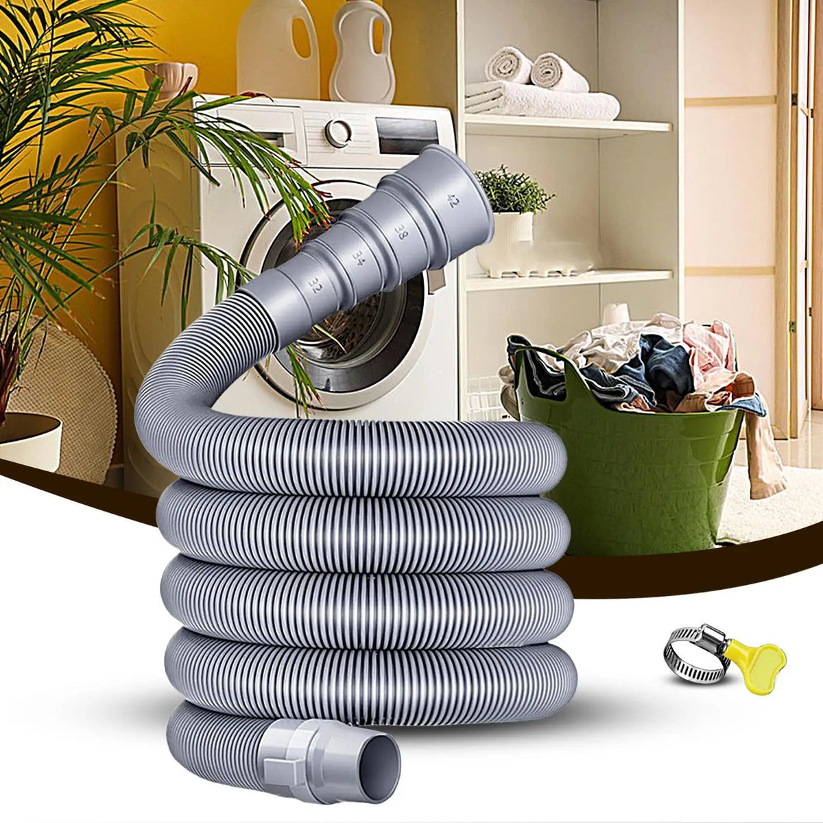 Foldable RV Sewer Hose Kit 3/4/5m Leakproof – Caravan Trailer RV Sewer Hose Kit Babs
