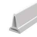 30mm Rubber Bathroom Water Baffle Strip – 1M Waterproof Separator Bathroom Baffle Strip Babs white