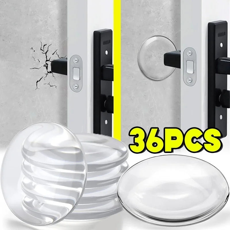 Silicone Door Stopper Bumper – Self-Adhesive Wall Protector Pad Door Stopper Bumper Babs