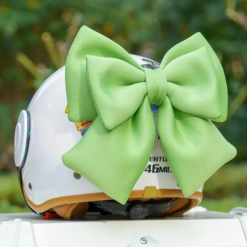 Cute Bow Helmet Decoration for Women – Motorcycle & Bike Accessory Helmet Decoration Babs