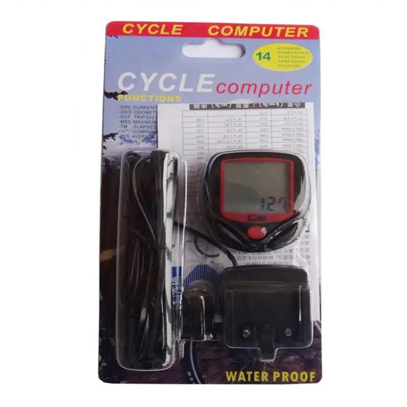 Bicycle Speedometer Bike Computer – LCD Waterproof Odometer Bike Computer Babs