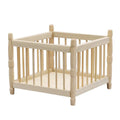 1:12 Scale Dollhouse Miniature Baby Bed – Wooden DIY Craft Dollhouse Miniature Furniture Babs 1pcs