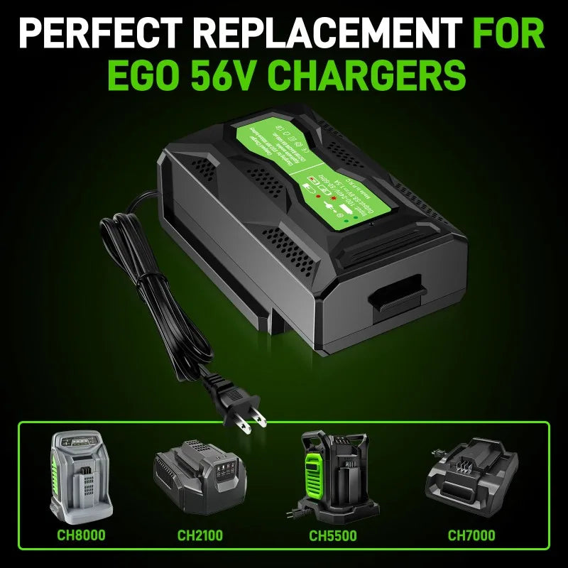 Portable Fast Charger for EGO 56V Batteries – CH3200 & CH5500 Battery Charger Babs