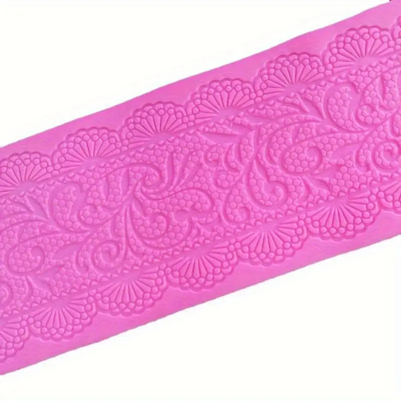Silicone Embossed Cake Mat – Sugar Lace Fondant Decorating Mold Cake Decorating Mold Babs