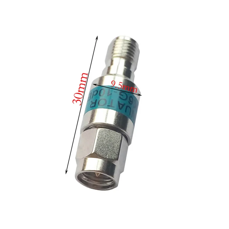 SMA RF Attenuator DC-6GHz 2W 50 Ohm Male to Female Coaxial RF Attenuator Babs As Shown 30DB