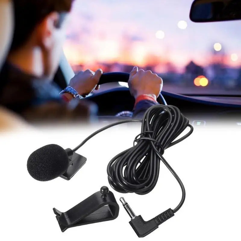 Bluetooth Car Mic 2.5mm & 3.5mm – GPS DVD Radio Microphone Car Microphone Babs