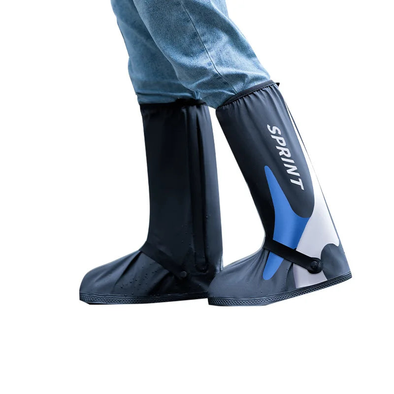 PVC Waterproof Cycling Overshoes Anti-Slip Rain Boot Covers Waterproof Overshoes Babs