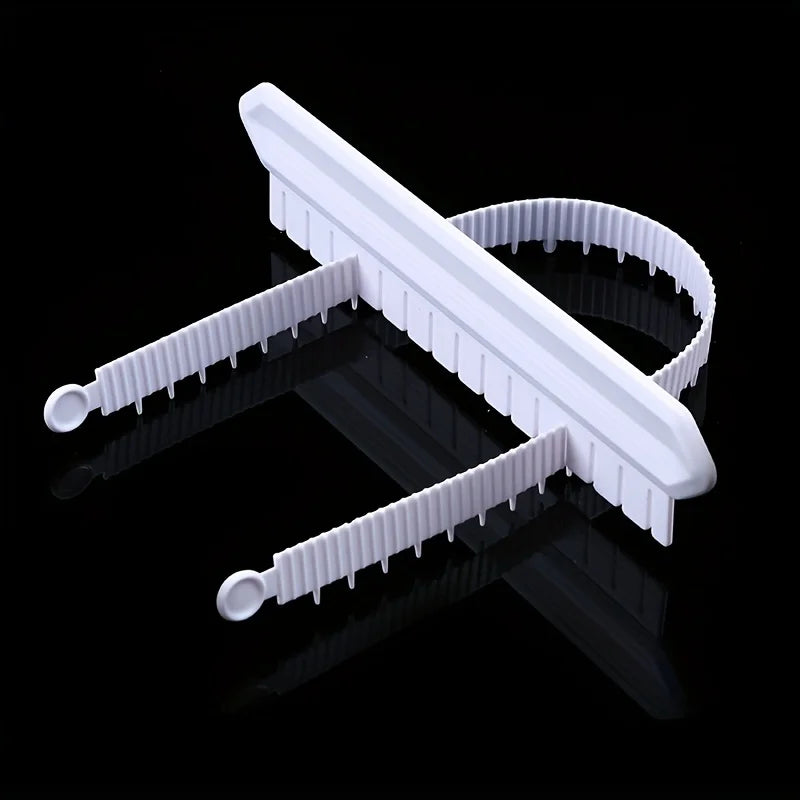 2pc Graduated Fondant Cake Arc Ruler – Decorating Tool Set Cake Decorating Ruler Babs