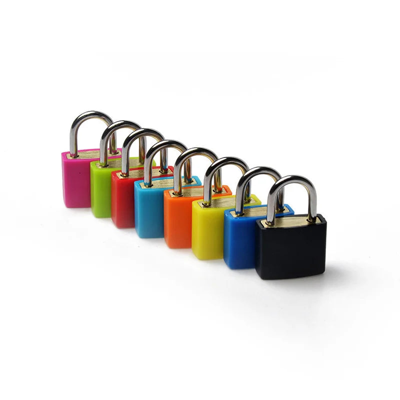 Mini Steel Keyed Padlock – Travel Luggage & Diary Lock, 2 Keys Keyed Padlock Babs