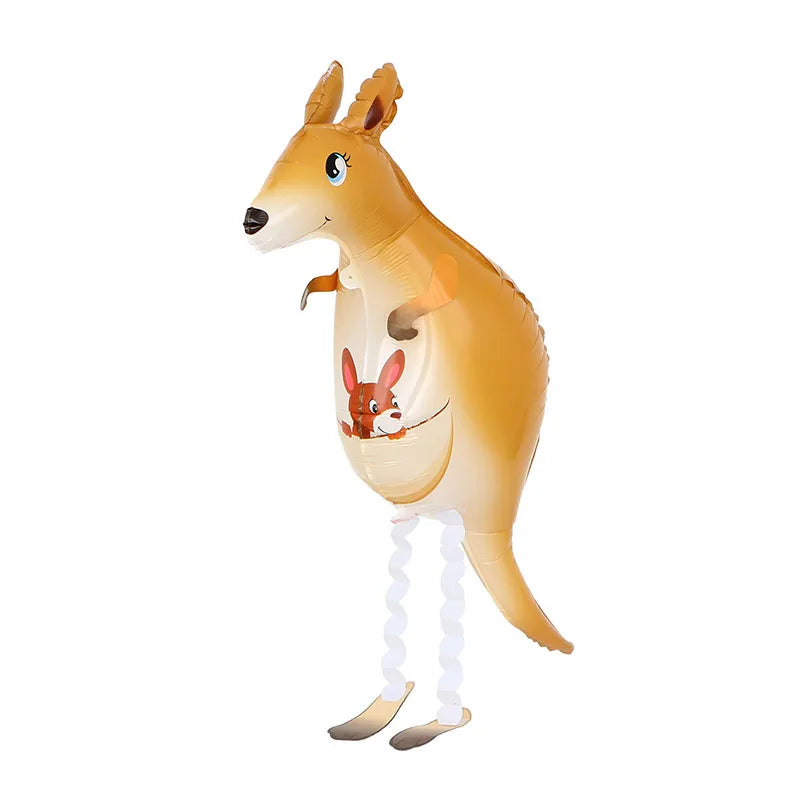 Farm & Jungle Animal Foil Balloons – Party & Baby Shower Decor Party Balloons Babs kangaroo As pictures show