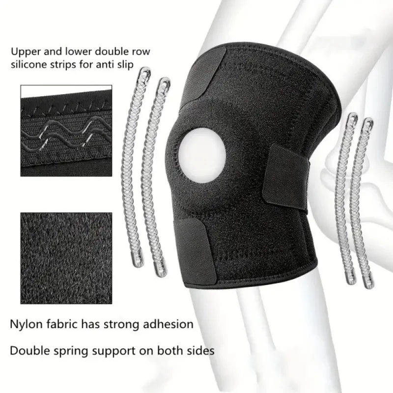 Adjustable Knee Support Brace – Hiking, Basketball & Cycling Knee Support Brace Babs 1PC-A