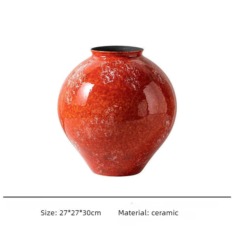 Ceramic Vase Modern Aesthetic Flower Bottle – Home Décor Ceramic Decorative Vase Babs Large