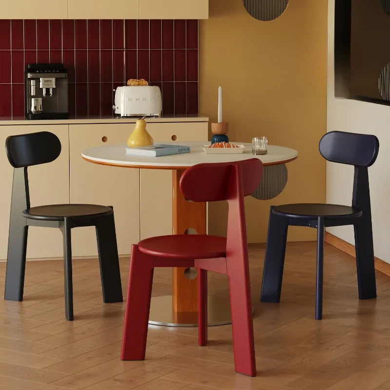 Modern Solid Pine Wood Dining Chair – Minimalist Style Wooden Dining Chair Babs
