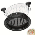 Upgraded Chicken Shredder with Transparent Cover & Non-Slip Base Meat Shredder Tool Babs B