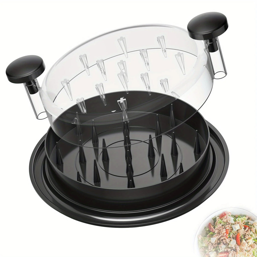 Chicken Shredder with Transparent Cover & Non-Slip Blade Meat Shredder Tool Babs B