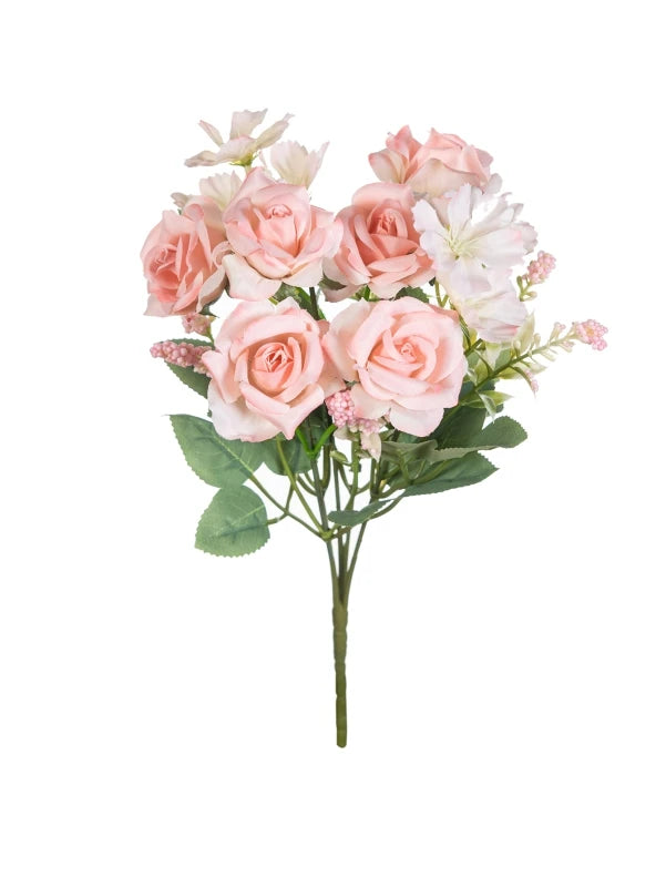 Artificial Silk Roses – Wedding, Home & Garden Décor Artificial Silk Flowers Babs color 5 1 pc