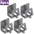Stainless Steel Self-Adhesive Sponge Holder & Sink Rack Kitchen Sink Organizer Babs Gray-4pcs
