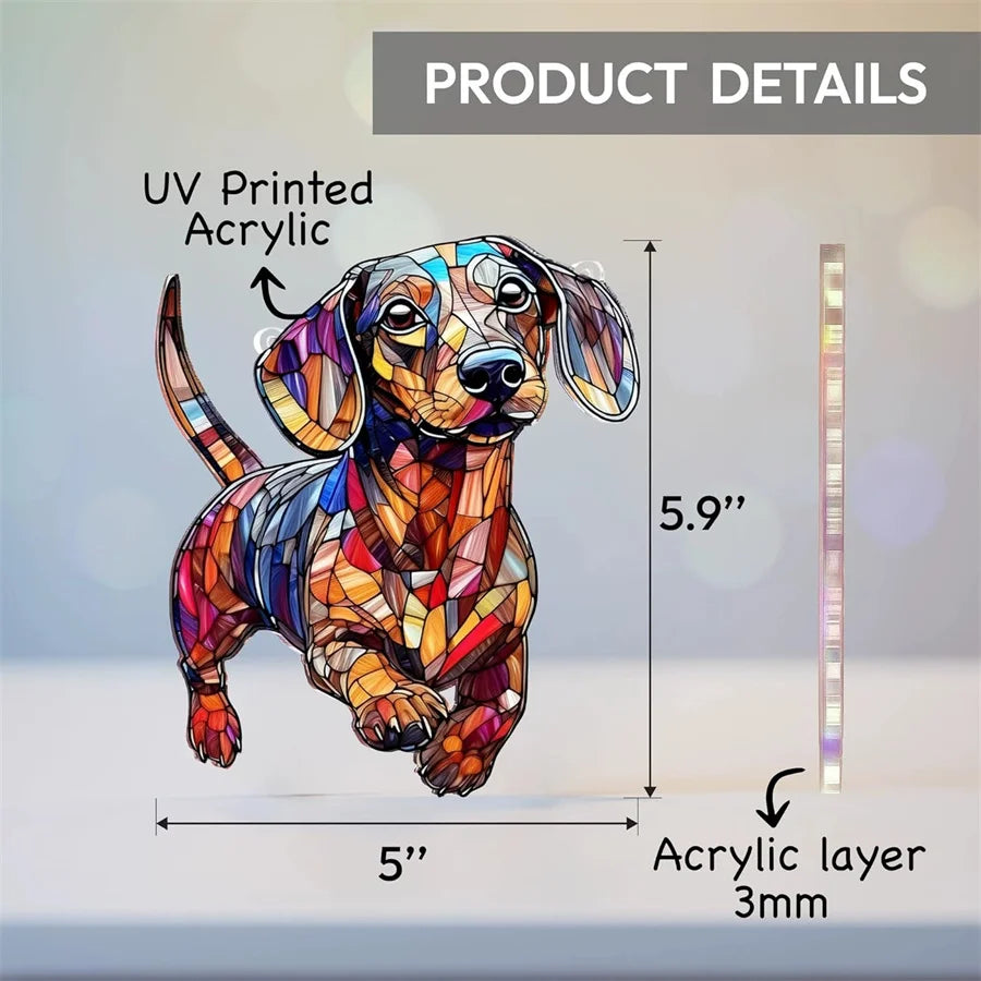 Acrylic Animal Color Puzzle – Educational Game & Wall Decor Acrylic Puzzle Game Babs