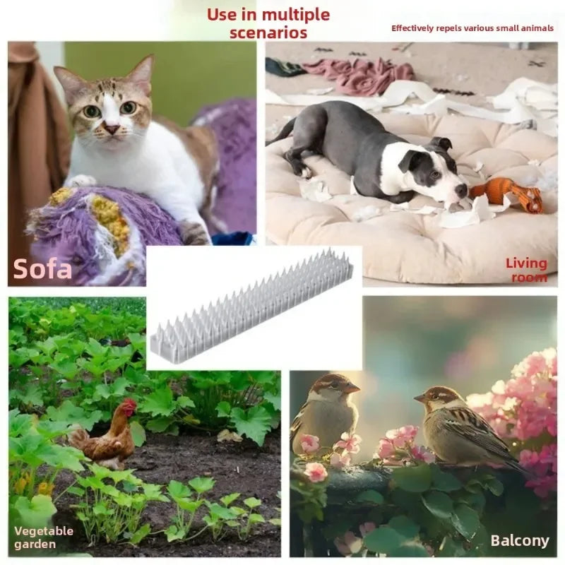 Plastic Spike Mat – Bird, Cat & Squirrel Garden Deterrent Animal Deterrent Mat Babs