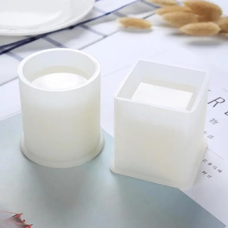 Silicone Resin Mold – DIY Dried Flower Pen Holder Craft Mould Resin Craft Mold Babs