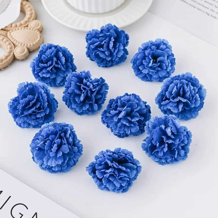 Silk Artificial Lilac Flower Heads 30/60pcs – Wedding Décor Artificial Silk Flowers Babs