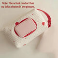 Baby Wet Wipes Case – Hanging Cloth Tissue Pouch Dispenser Baby Wipe Dispenser Babs A No lid