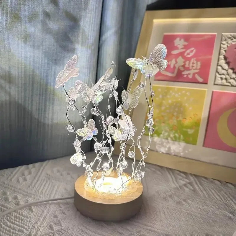 Butterfly Night Light DIY Kit – Romantic Bedside Lamp & Gift DIY Night Light Kit Babs