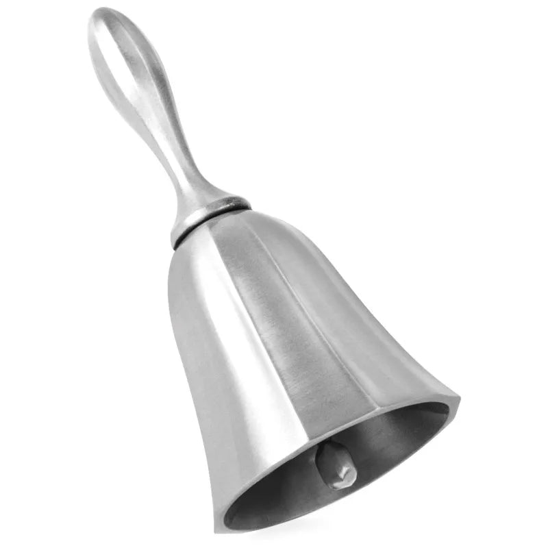 Vintage Hand Call Bell Gold Silver – Wedding, Hotel & Desk Bell Decorative Hand Bell Babs