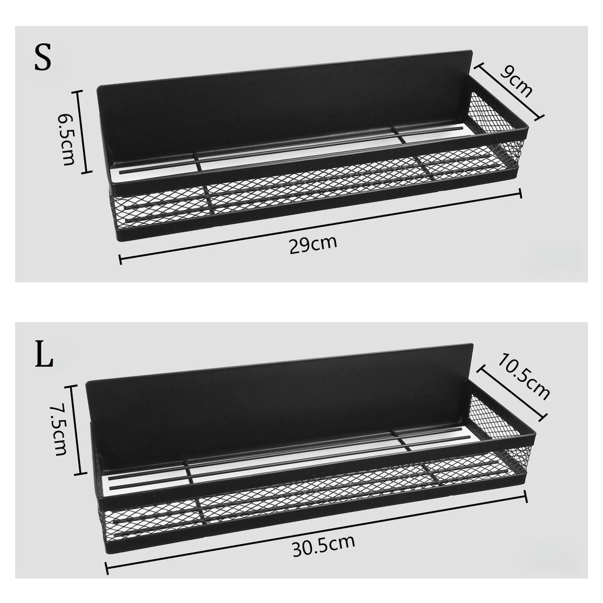 Magnetic Spice Rack for Refrigerator – Stainless Steel Magnetic Spice Rack Babs S and L