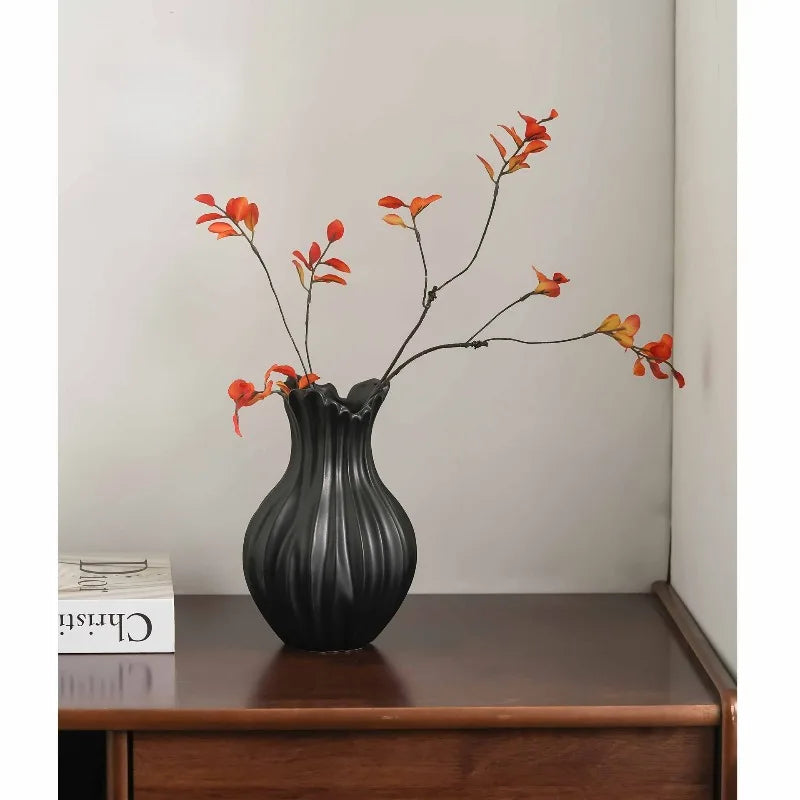 Modern Ceramic Vase – Light Luxury Home Décor Ornament Decorative Ceramic Vase Babs