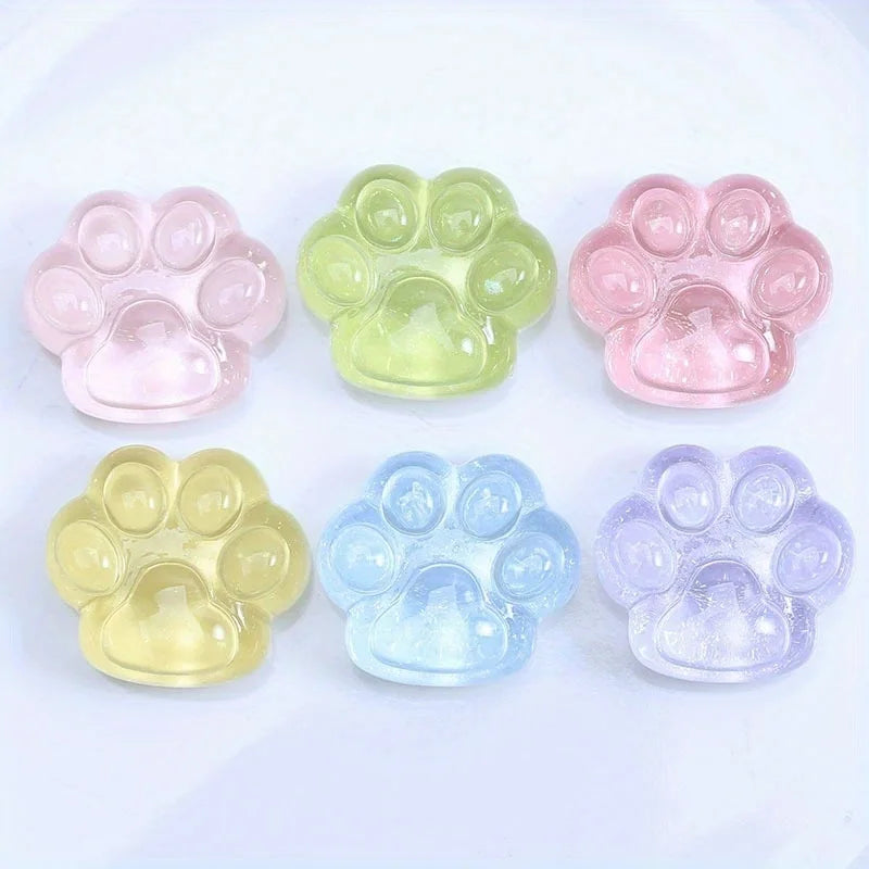 Resin Cat Paw Miniature Figurines – Fairy Garden & Dollhouse Miniature Figurines Babs