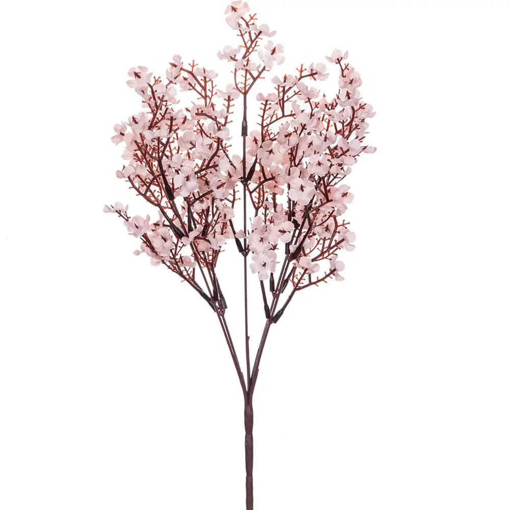 Artificial Silk Gypsophila Flowers – Wedding & Home Décor Artificial Silk Flowers Babs Light Pink 5pcs