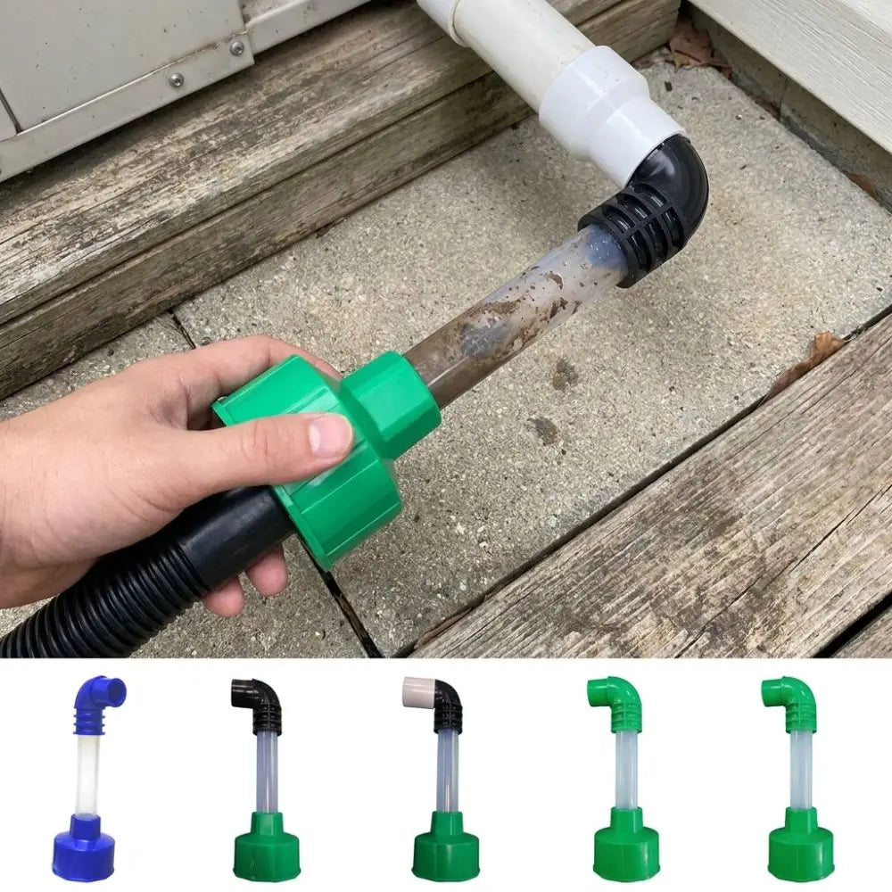 Universal AC Drain Line Cleaning Adapter | Condensate Unclogger AC Drain Cleaning Tool Babs