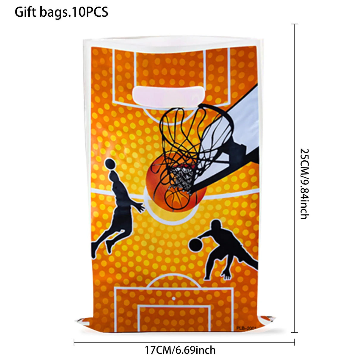 Basketball Birthday Party Supplies – Plates, Cups, Balloons & More Party Supply Set Babs WHITE