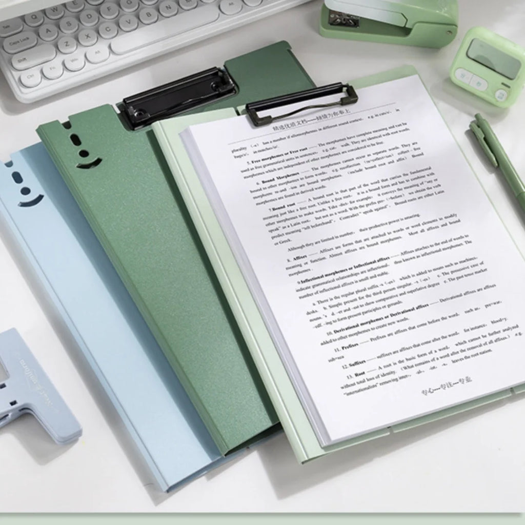 Foldable Clipboard with Storage & Profile Clip – A3/A4 Foldable Clipboard Babs