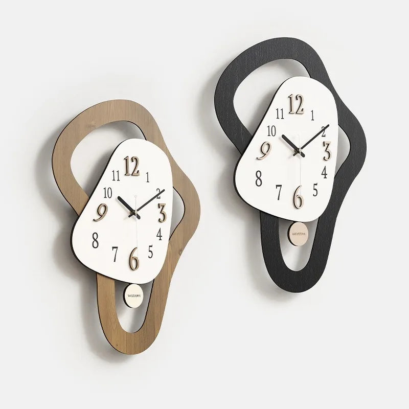 Modern Silent Decorative Wall Clock – Minimalist Acrylic Decor Decorative Wall Clock Babs