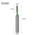 6mm Shank Wood Router Bit – Single & Double Flute Straight Cutter Wood Router Bit Babs 6x3x13