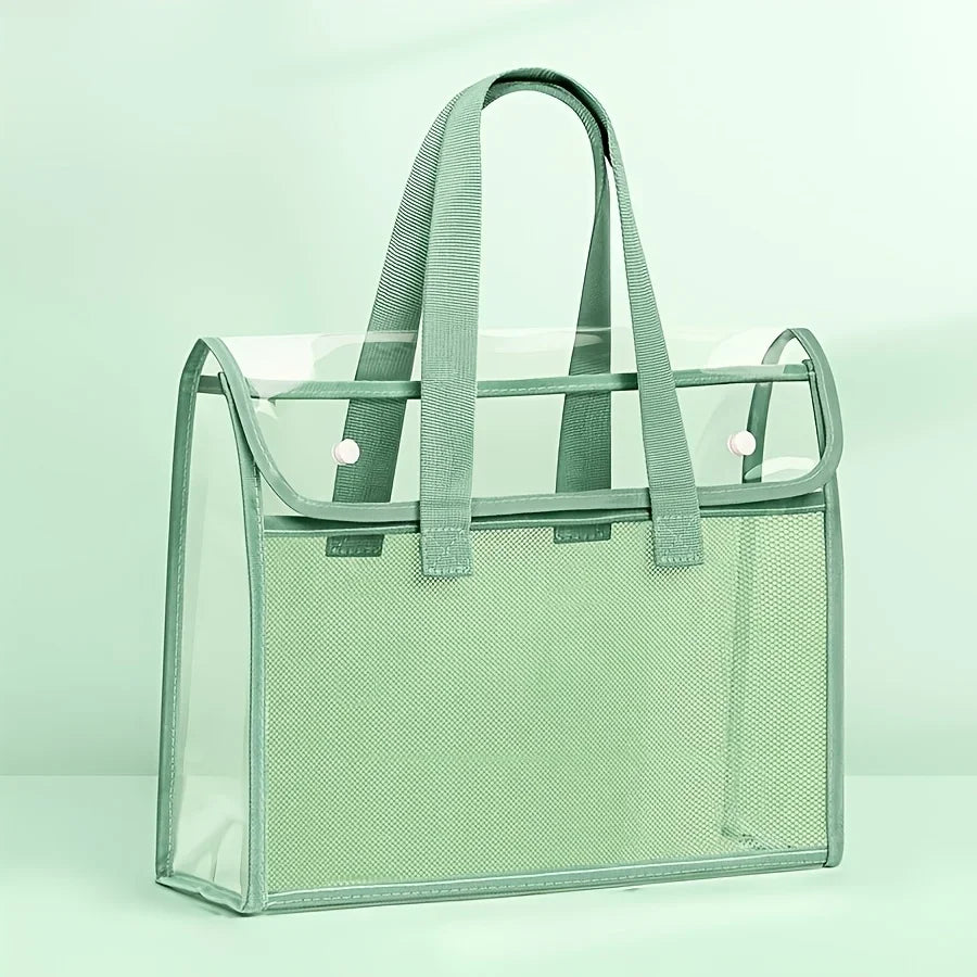 Waterproof Expandable File Storage Bag – Large Capacity File Storage Bag Babs green