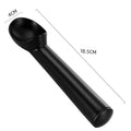Multifunctional Aluminum Ice Cream Scoop & Fruit Spoon Ice Cream Scoop Babs Black