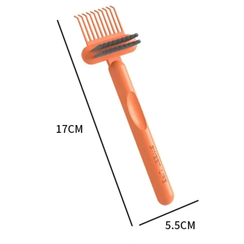 2-in-1 Comb Cleaning Brush – Hair & Dust Remover Tool Comb Cleaning Brush Babs