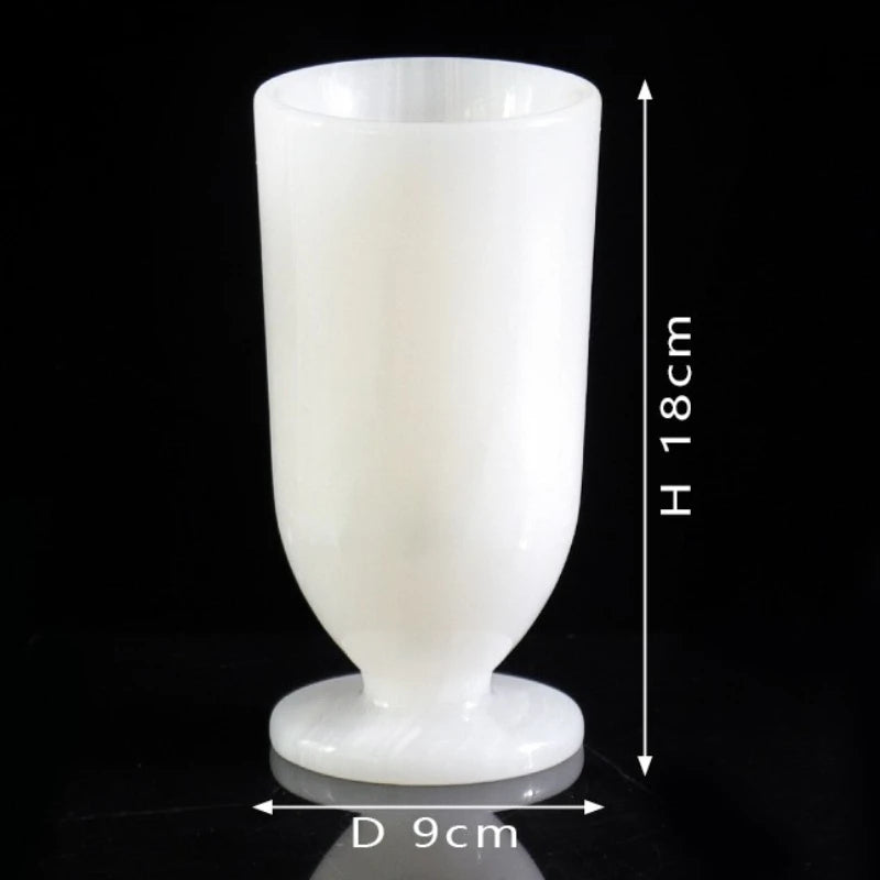 Luxury Marble Vase – Modern Decorative Flower Vase for Home Decorative Marble Vase Babs Style B