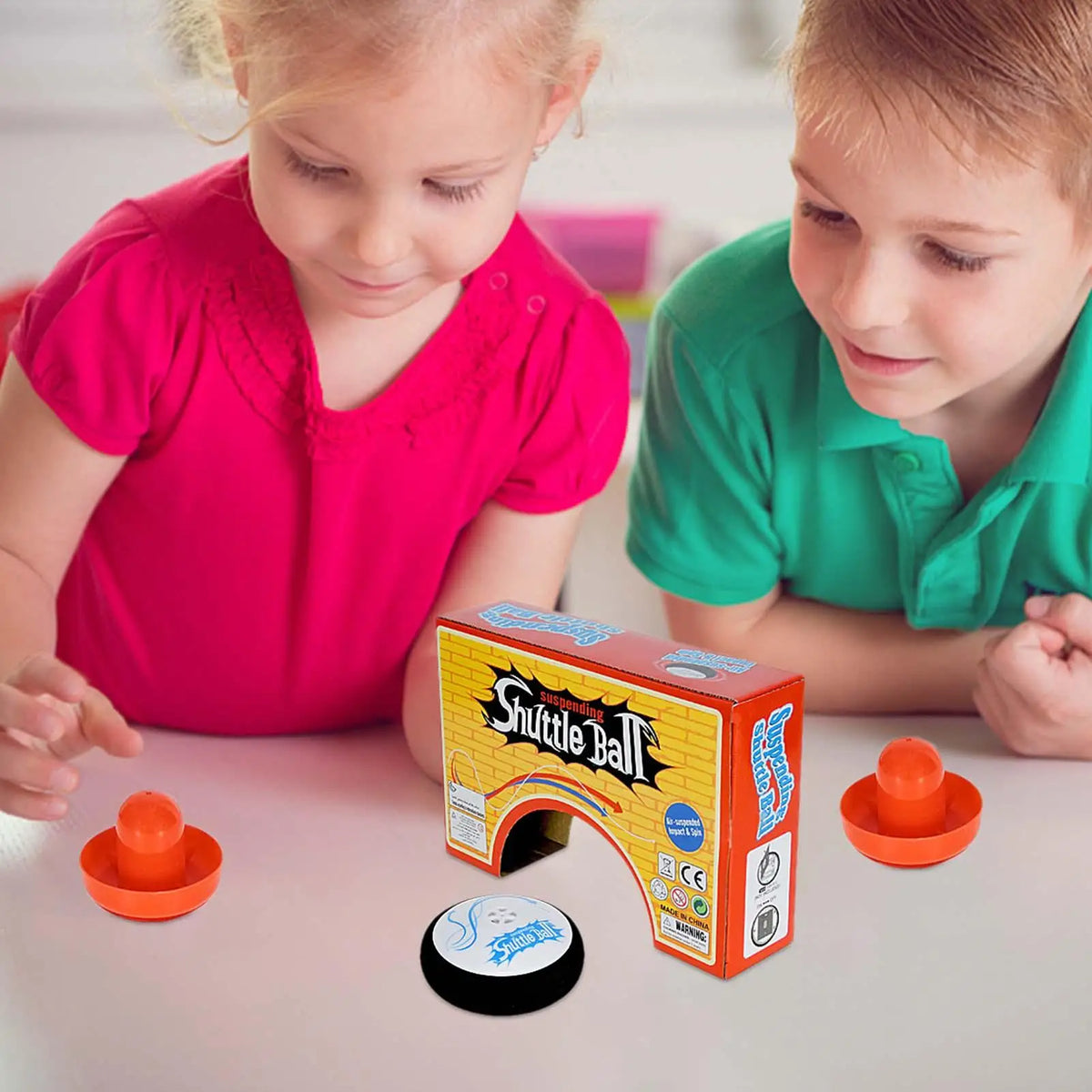 Mini Air Hockey Tabletop Game – Puck & Paddle Set for Kids Tabletop Air Hockey Game Babs