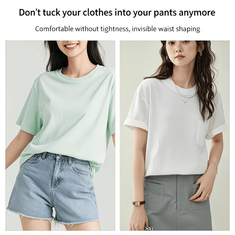 Adjustable Elastic Shirt Tuck Band – Invisible Shirt Holder Belt Shirt Tuck Band Babs