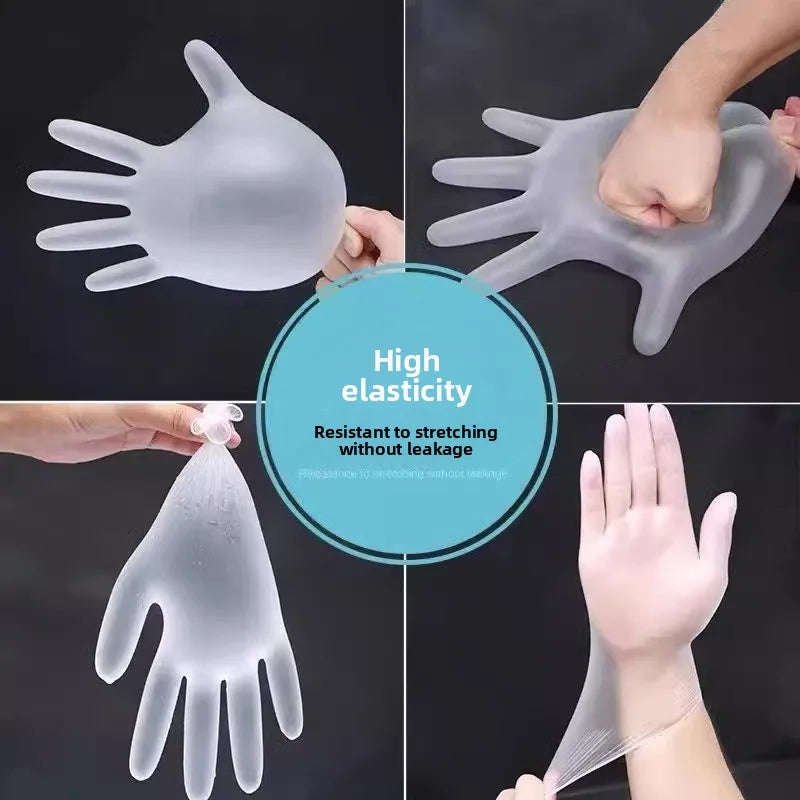 Food Grade Disposable PVC Gloves – Kitchen, Baking & Dishwashing Disposable Kitchen Gloves Babs