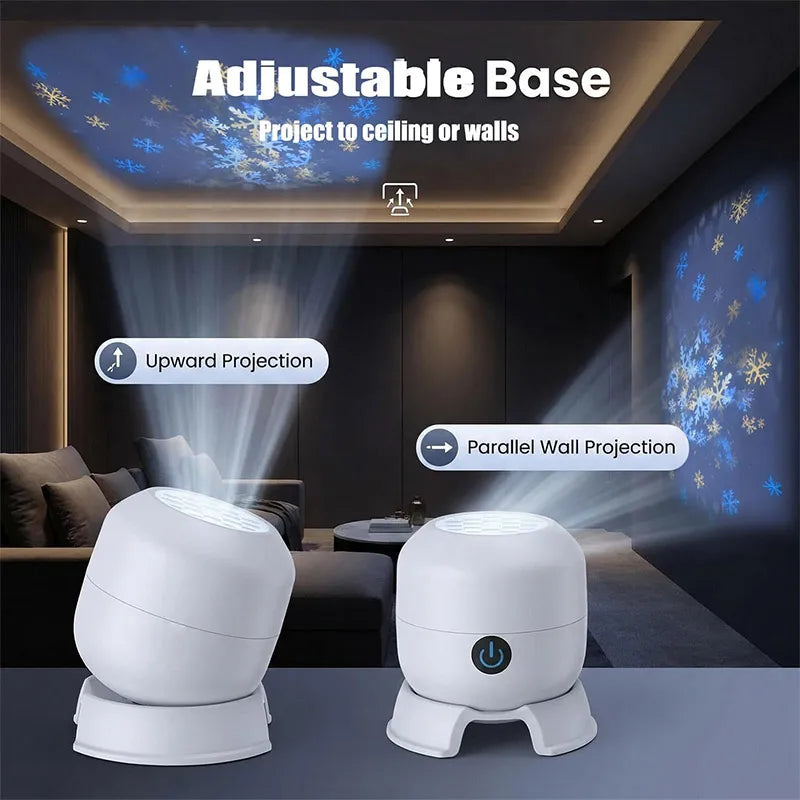 Starry Sky Projector Night Light | Rotating Galaxy Lamp Projector Night Light Babs
